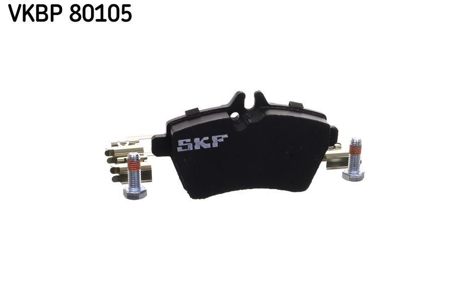 Jogo de 4 pastilhas de travão SKF VKBP 80105